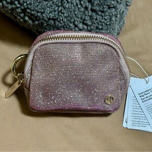 NWT Lululemon Everywhere Belt Bag Nano Pink Glitter